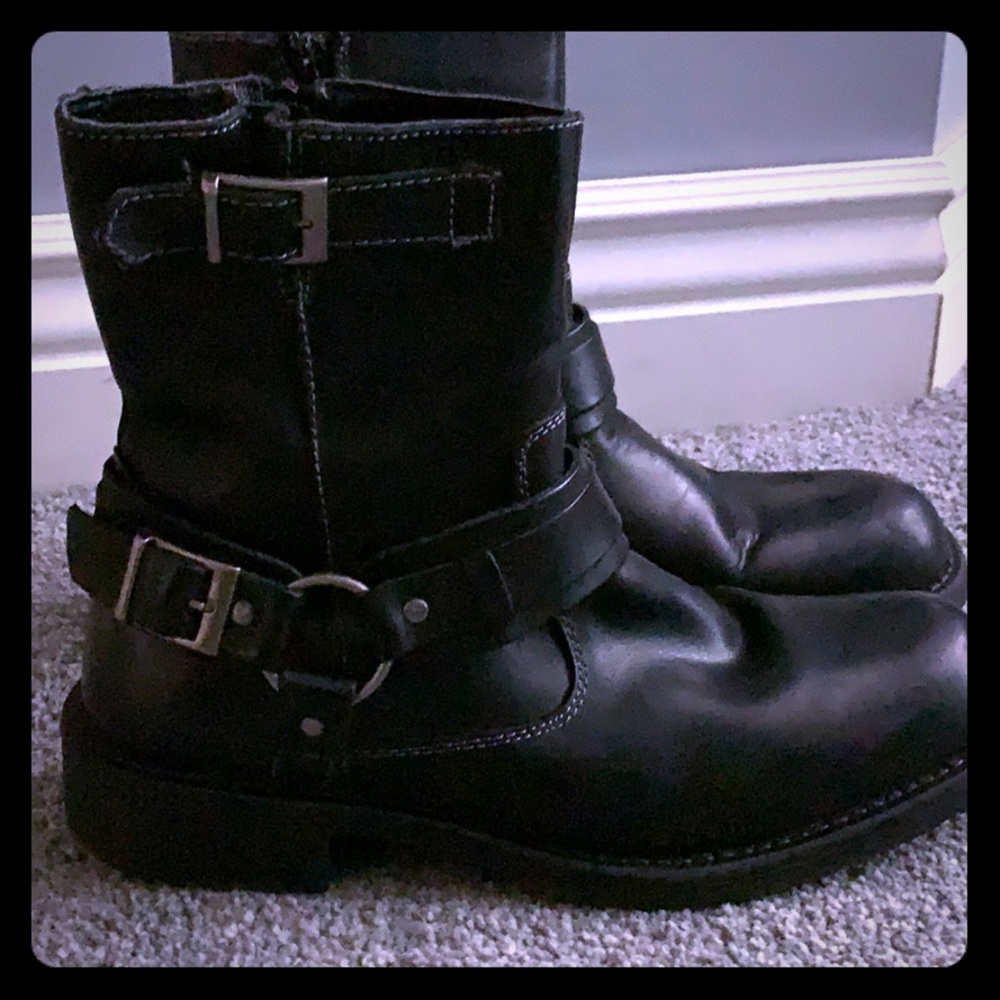 Lined Motorcycle style boot